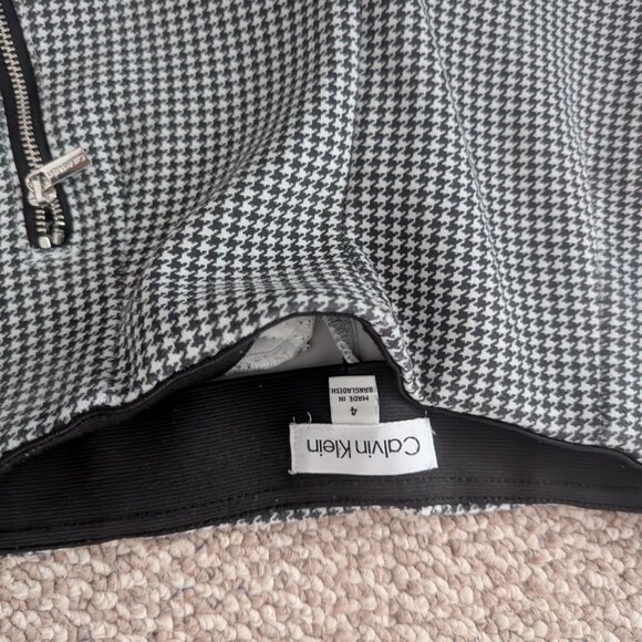 Houndstooth Calvin Klein Pants - Picture 3 of 4